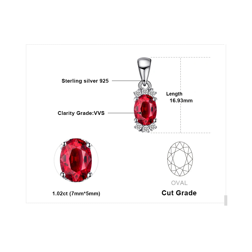 edle 925 Sterling Silber Halskette mit modischem Stein für Damen
