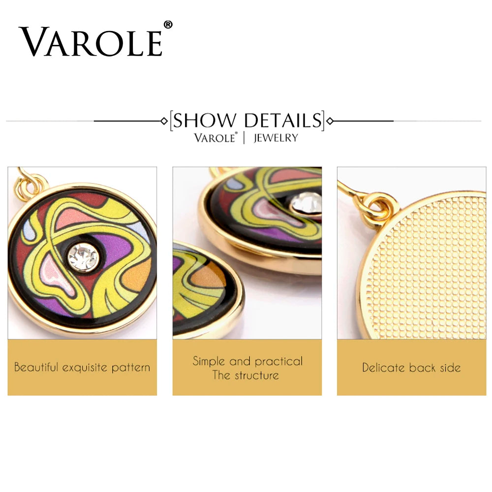 VAROLE Klassische Vintage Ohrringe