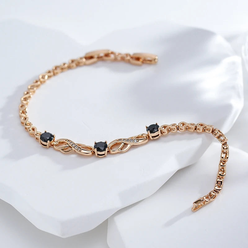 Modisches Armband mit Zirkonen für Damen