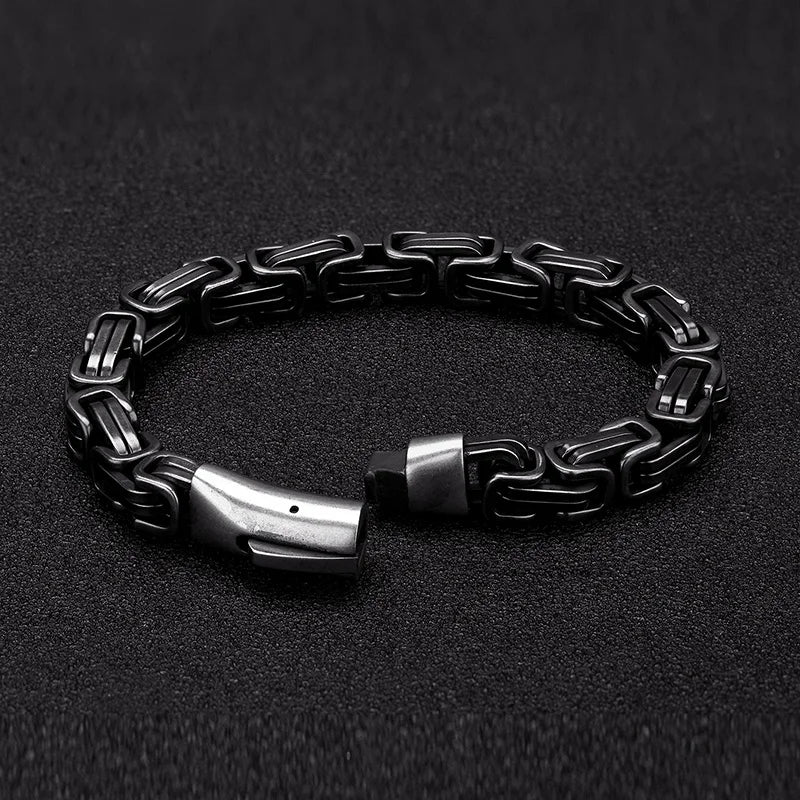 MKENDN Punk Männer Vintage Armband