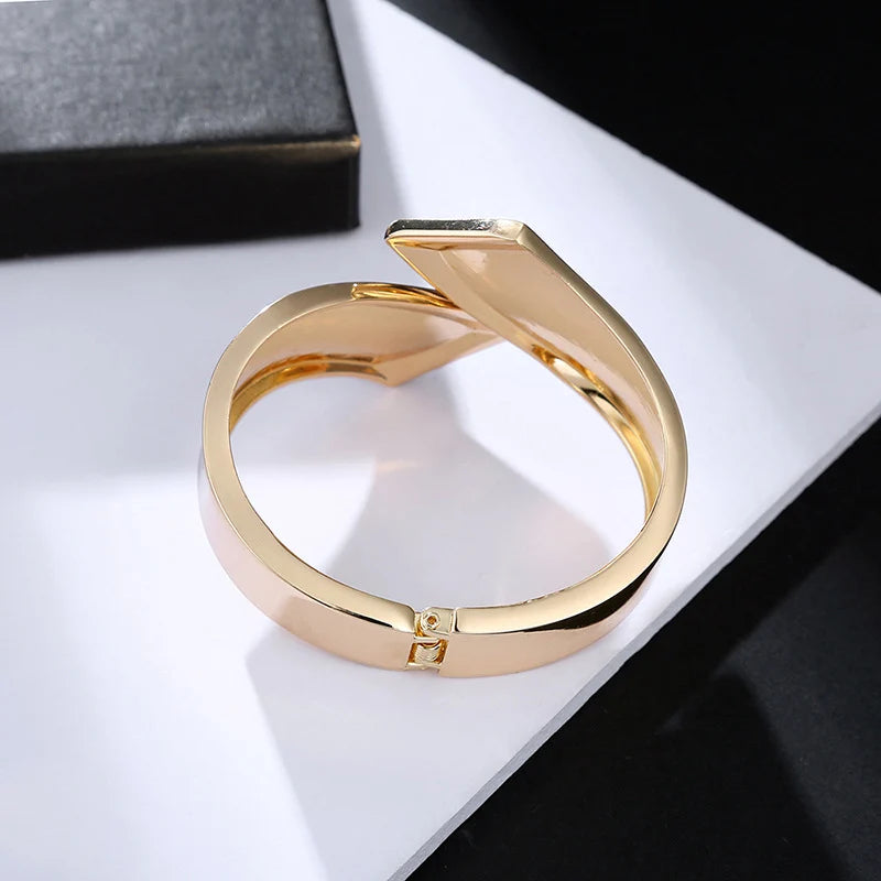 Foxanry elegantes Manschettenarmband für Damen