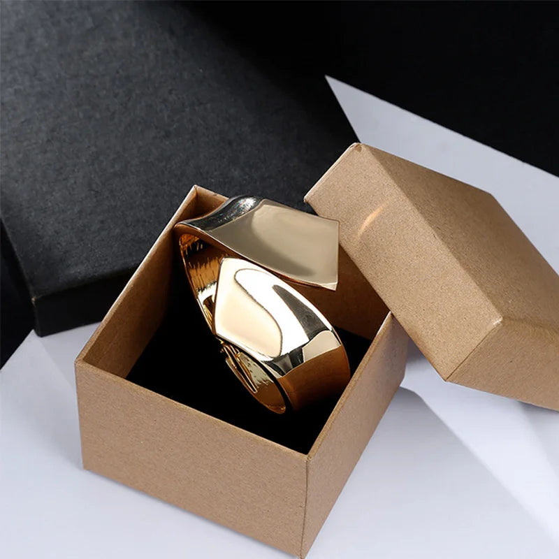 Foxanry elegantes Manschettenarmband für Damen