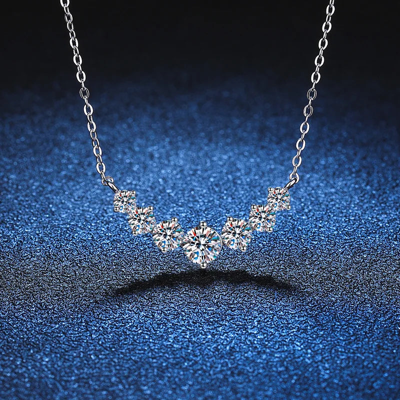 K.NOBSPIN Moissanite Halskette Damen
