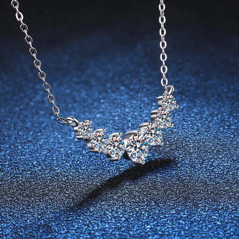 K.NOBSPIN Moissanite Halskette Damen
