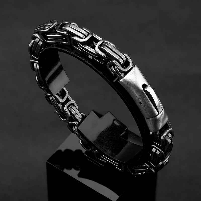 MKENDN Punk Männer Vintage Armband